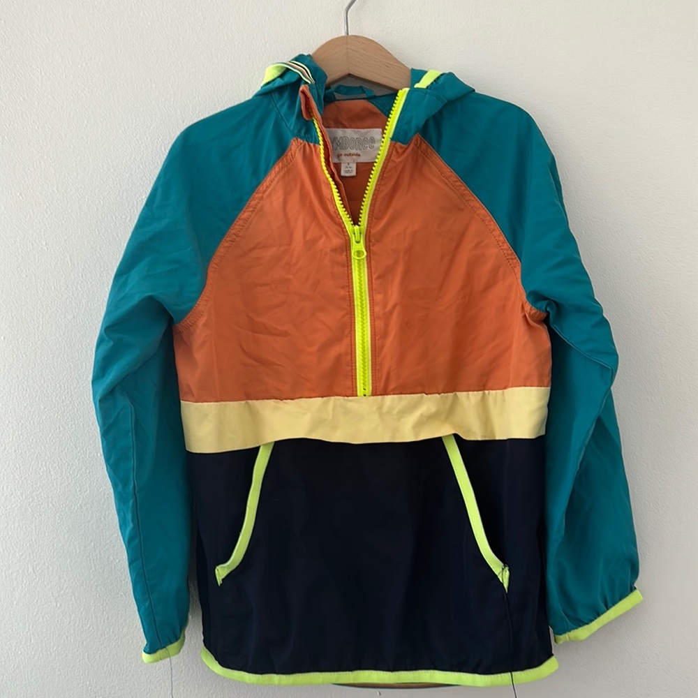 Gymboree brand light jacket pullover windbreaker size kids S 5/6